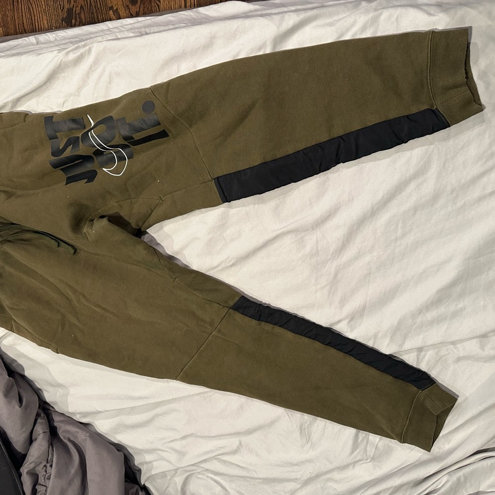 Men's Olive and Black Pants